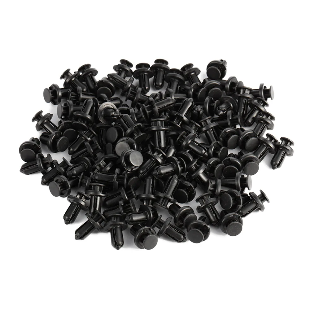 10mm 50pcs Car Fender Rivet Fastener Clips Plastic Hole Bumper Retainer Clip Universal Styling for Honda | Автомобили и мотоциклы