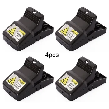 

Mouse traps 4Pcs Rat Catching Mice Mouse Traps Mousetrap Bait Snap Spring Rodent Catcher Pest Control Mousetrap Bait Pest Catch