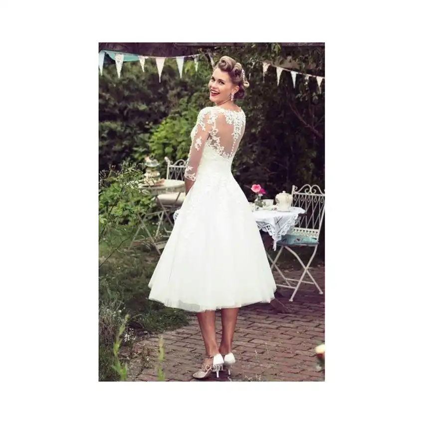vintage 50 style wedding dresses