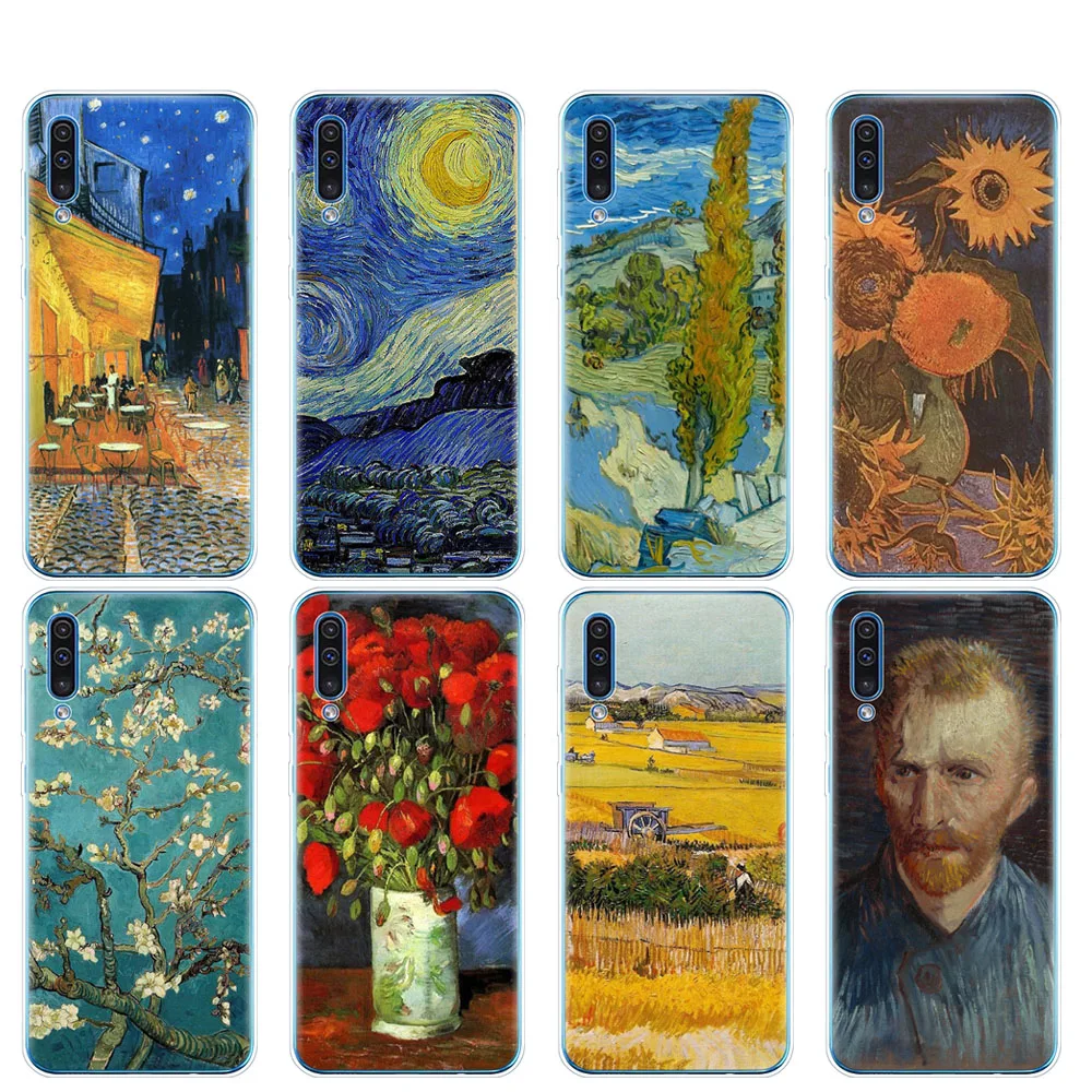 Силиконовый чехол для телефона Samsung Galaxy S10 E PLUS A10 A20 A30 A40 A50 A70 A10E A20E M20 с рисунком Ван