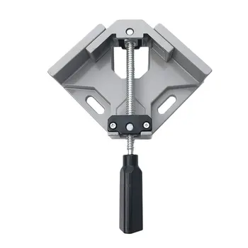 

Aluminum Single Handle 90 Degree Right Angle Clamp Angle Clamp Woodworking Frame Clip Right Angle Folder