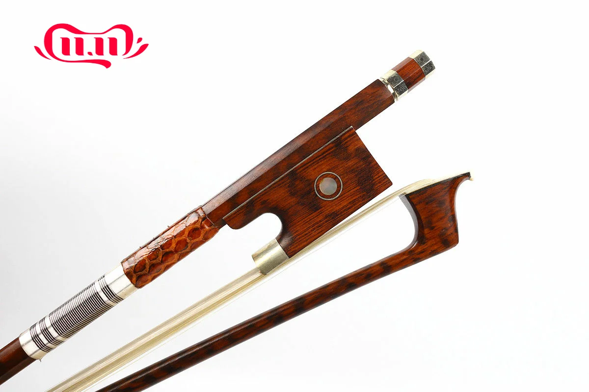 Скрипка Лук 4/4 Snakewood натуральный конский хвост большой баланс части + аксессуары