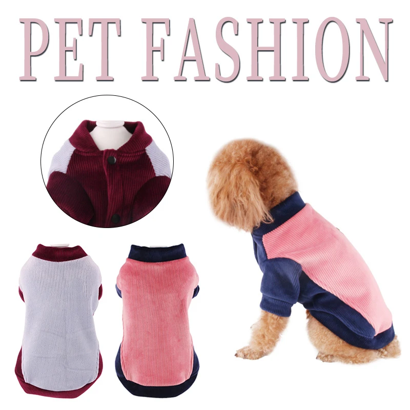 

Spring Pet Dog Clothes For Large Pet Puppy Coat Jacket Dog Clothe For Small Thick Chihuahua York Ropa Perro Pug Golden Retriever