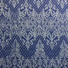 5 ярдов Y2028B# романтическое серебряное бусины хорошее качество вышивки сетка тюль кружева для распиловки для свадьбы, платья для выпускного вечера