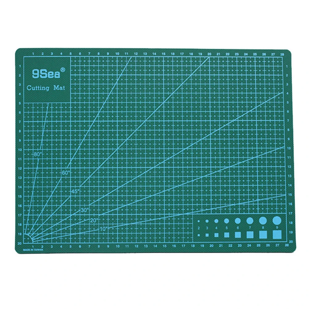 

A3 A4 PVC Self Healing Cutting Mat Craft Quilting Grid Lines Printed Board JS23
