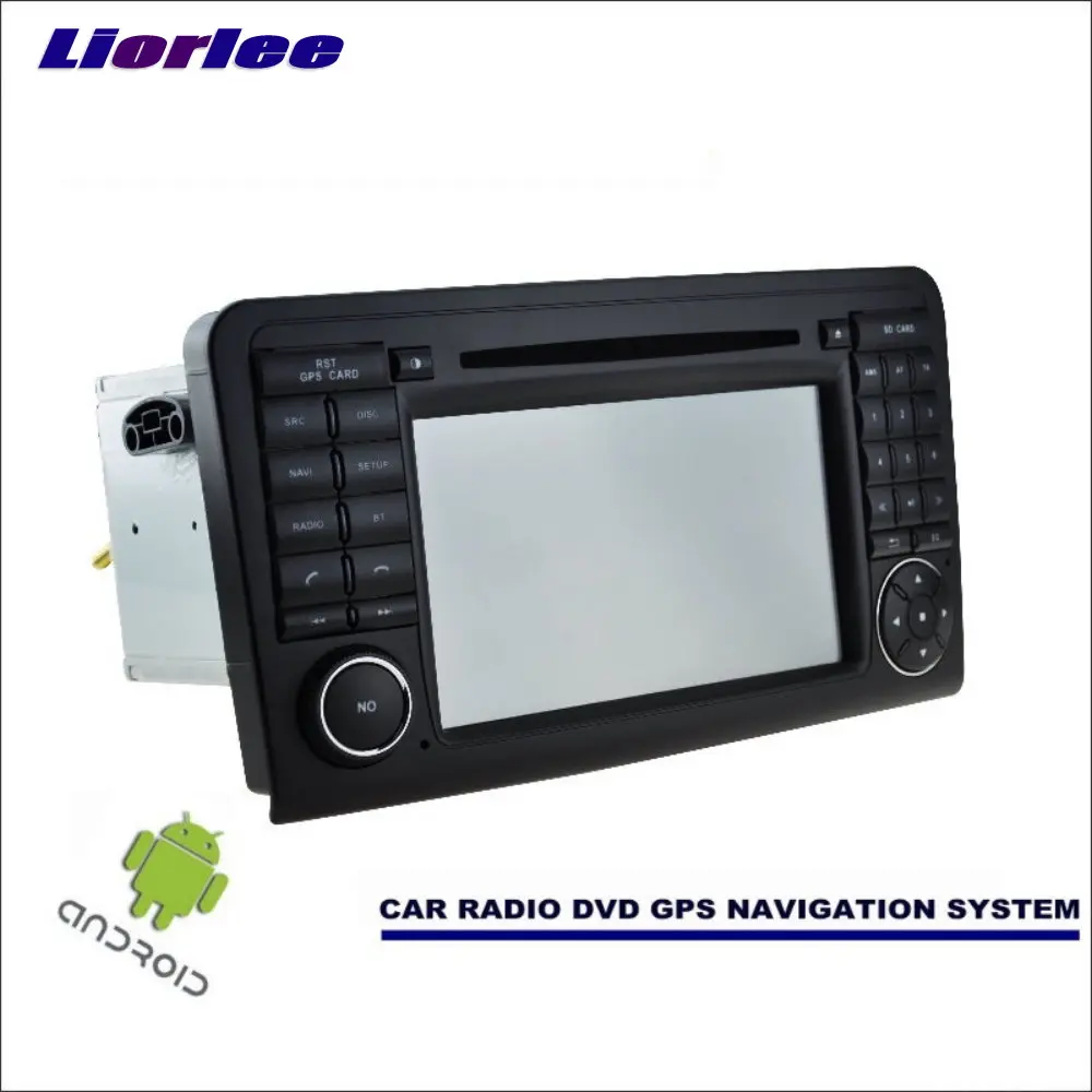 

Liorlee For Mercedes Benz ML Class W164 ML250 ML300 Car Android Navigation Radio Stereo CD DVD Player GPS Navi Screen Multimedia