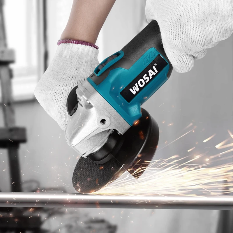 WOSAI MT Series 20 в 125 мм бесщеточный беспроводной угловой шлифовальный станок с