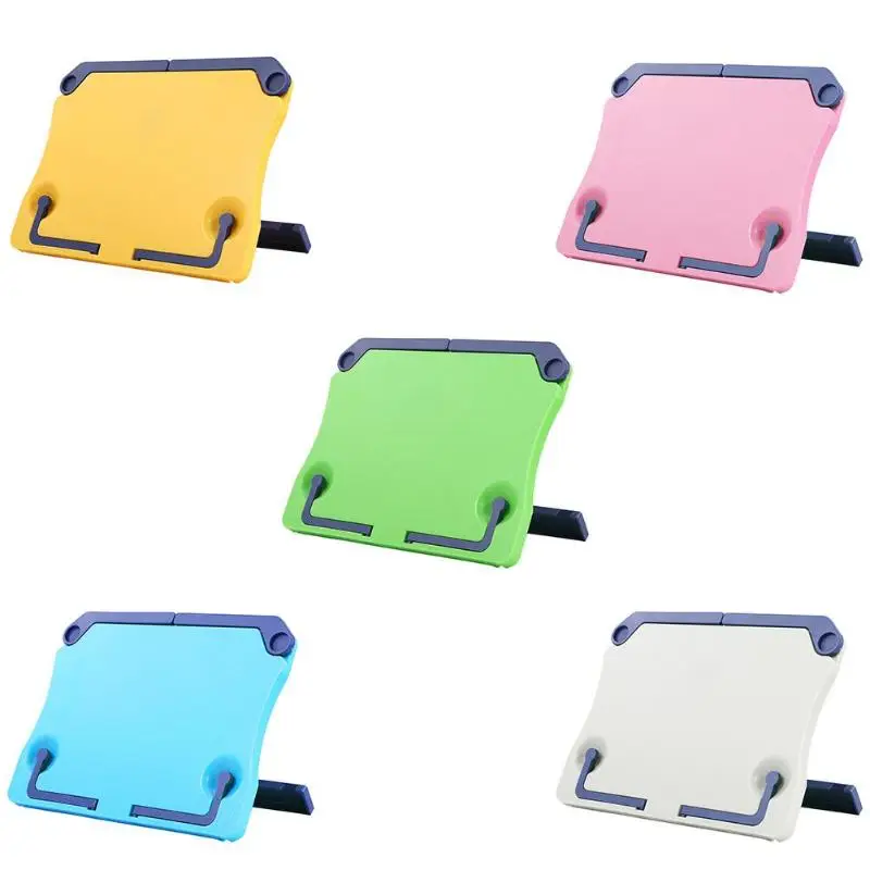 

Music Score Recipe Tablet Portable Bookend Stand Folding Books Reading Stand Shelf Desk Music Score Recipe Tablet Holder 2019