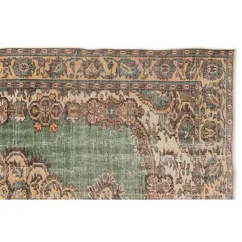 

Handmade Natural Vintage Turkish Area Rug 182x287 Cm-5'12''X9'5''