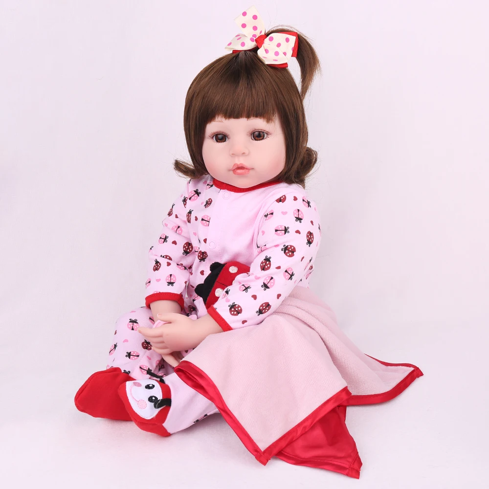 NPKDOLL boneca reborn doll игрушки силиконовые reborn baby born doll восхитительные реалистичные boneca reborn girl игрушки для детей