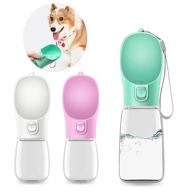 Portable Dog Water Bottle For Small Large Dogs Bowl 1