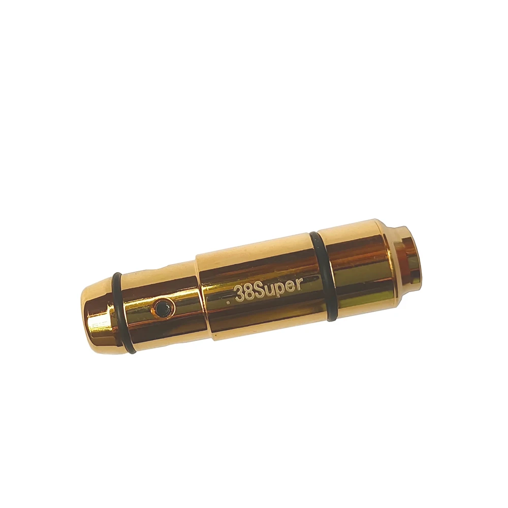 Dry Fire Red Dot Shooting Sound Feedback Target Training Bullet .38 Super Pistol Laser Bore Sight Collimator Laser Simulators
