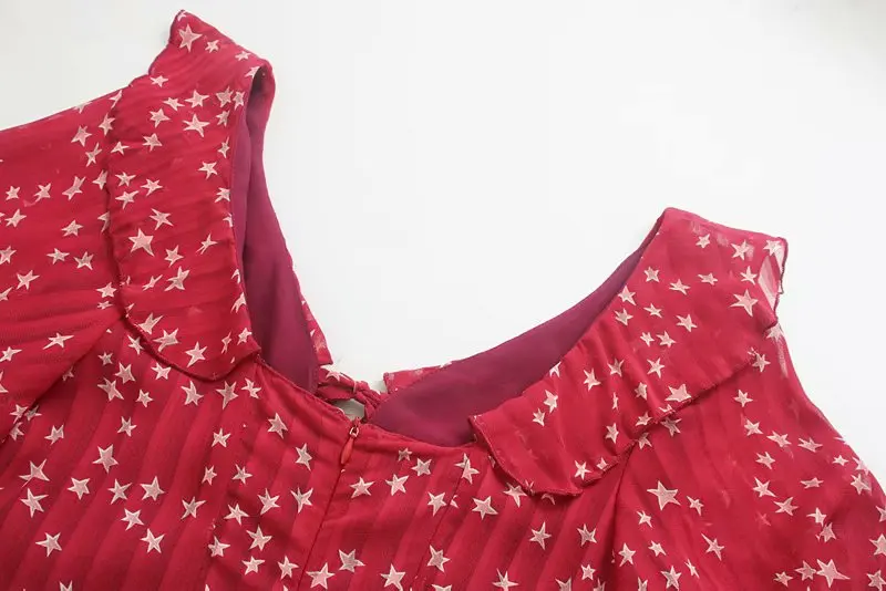 CC60-9299 European and American Fashion Wind Printed Dresses