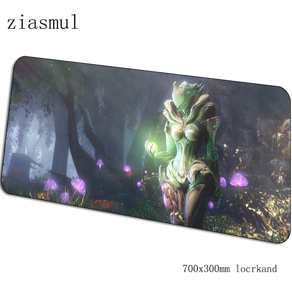 Warframe коврики 700x300x3 мм подарок на Хэллоуин игровой коврик для мыши большая клавиатура Коврик для мыши модный ноутбук аксессуары для геймеров коврик для мыши - Цвет: pattern 2