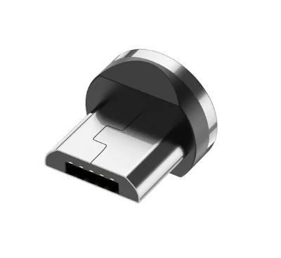 Only Micro Plug 3 в 1 Магнитный всасывающий Кабель зарядного устройства Магнитный шнур 1 м все микро-usb для устройств на аndroid type C кабель IOS для samsung LG 10 шт. оптом - Цвет: Only Micro Plug