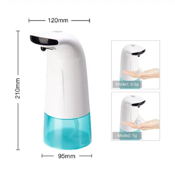 

Intelligent Automatic Liquid Soap Dispenser Induction Foaming Hand Washing Device for Kitchen Bathroom (Without Liquid)