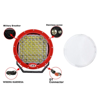 

IP68 Car Vehicle 45 LED Driving Lights Flood Offroad Work Lamp Round Super ATV .