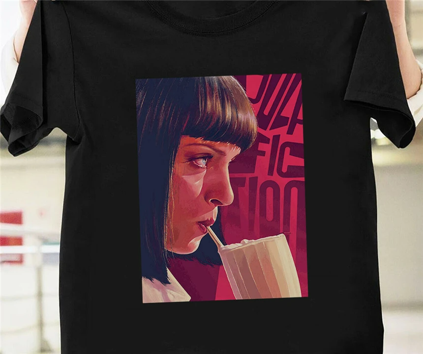 

Pulp Fiction Big Kahuna Burger Directed By Quentin Tarantino Blu Ray Tee T Shirt Streetwear Funny Tee Shirt
