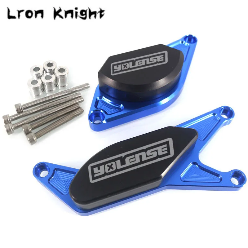 Paratelaio Per Suzuki GSX-S - Protezione In Alluminio CNC, Colore Blu - Foto 6