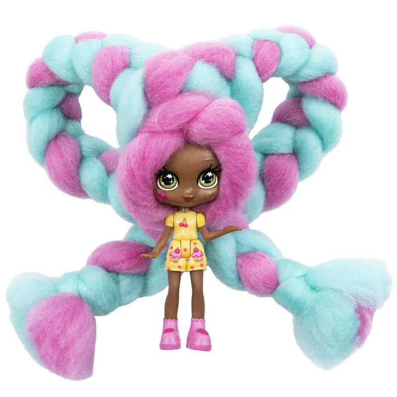 Переиздание Candylockseing сладкое угощение игрушки куклы для хобби аксессуары Зефир волосы 30 см сюрприз прическа с ароматизированной куклой