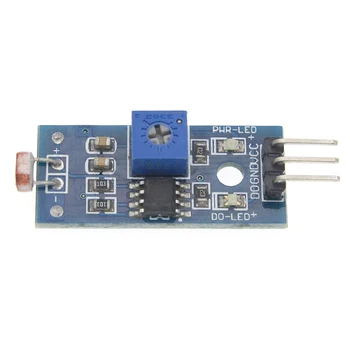 

100pcs/lot photosensitive sensor module light module detects photosensitive photosensitive resistor module