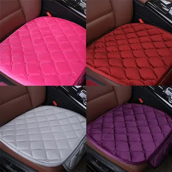 

52cm x 49cm Universal Car Front Seat Cover Plush Velvet Soft Winter Seat Protector Seat Mat Cushion Car Accessorie