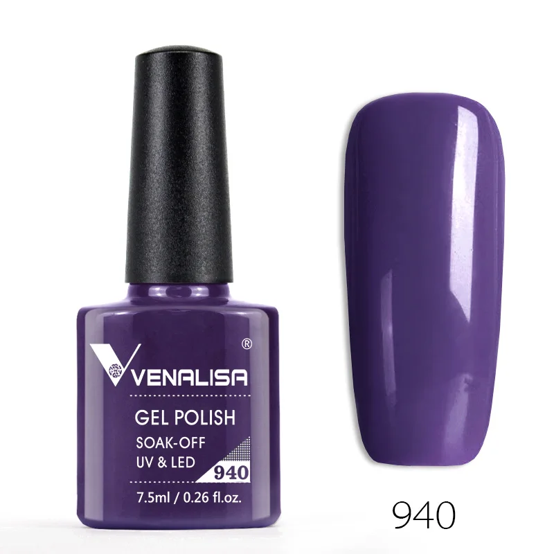 Venalisa Odorless Organic 60-Color UV Gel Nail Polish Collection