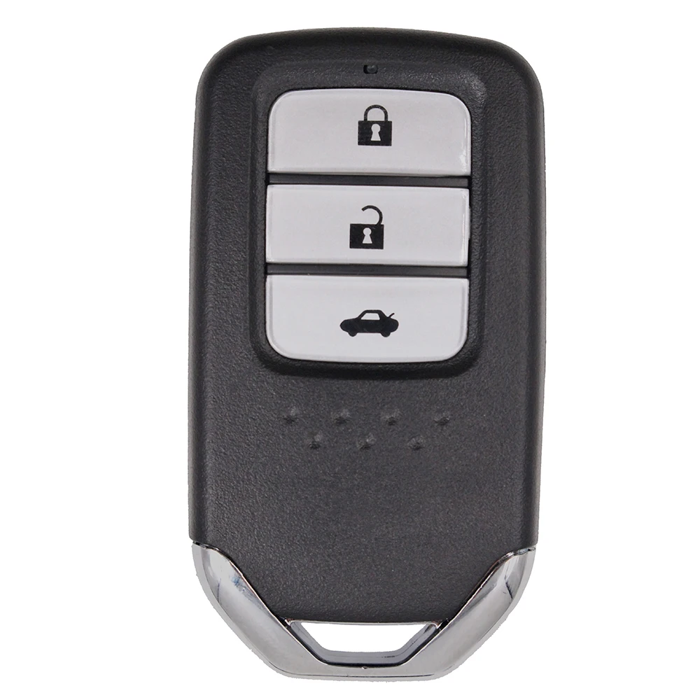 3 Buttons Keyecu умный дистанционный ключ для автомобиля в виде ракушки чехол для IPad 2/3/4/5 Butttons со вставкой лезвие для Honda Civic C-RV Accord Pilot - Цвет: 3 Buttons