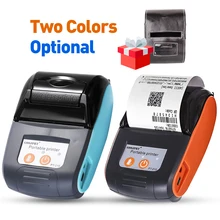 Mini imprimante thermique sans fil Bluetooth, impression portable, tickets de caisse, application POS, pour téléphones Android