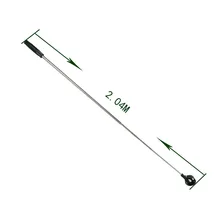 Горячий телескопический мяч для гольфа, палочки, извлечение, совок, выдвижной вал из нержавеющей стали, MVI-ing