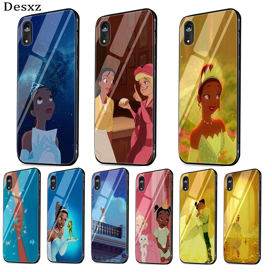 Чехол для телефона из термополиуретана для Iphone 5, 5S, 6, 6 S, 7, 8 Plus, X, XR, XS Max, защитный чехол с изображением принцессы лягушки