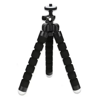 

Mini Portable Flexible Sponge Holder Octopus Tripod Bracket Stand Mount Monopod Camera Phone Photography Holder