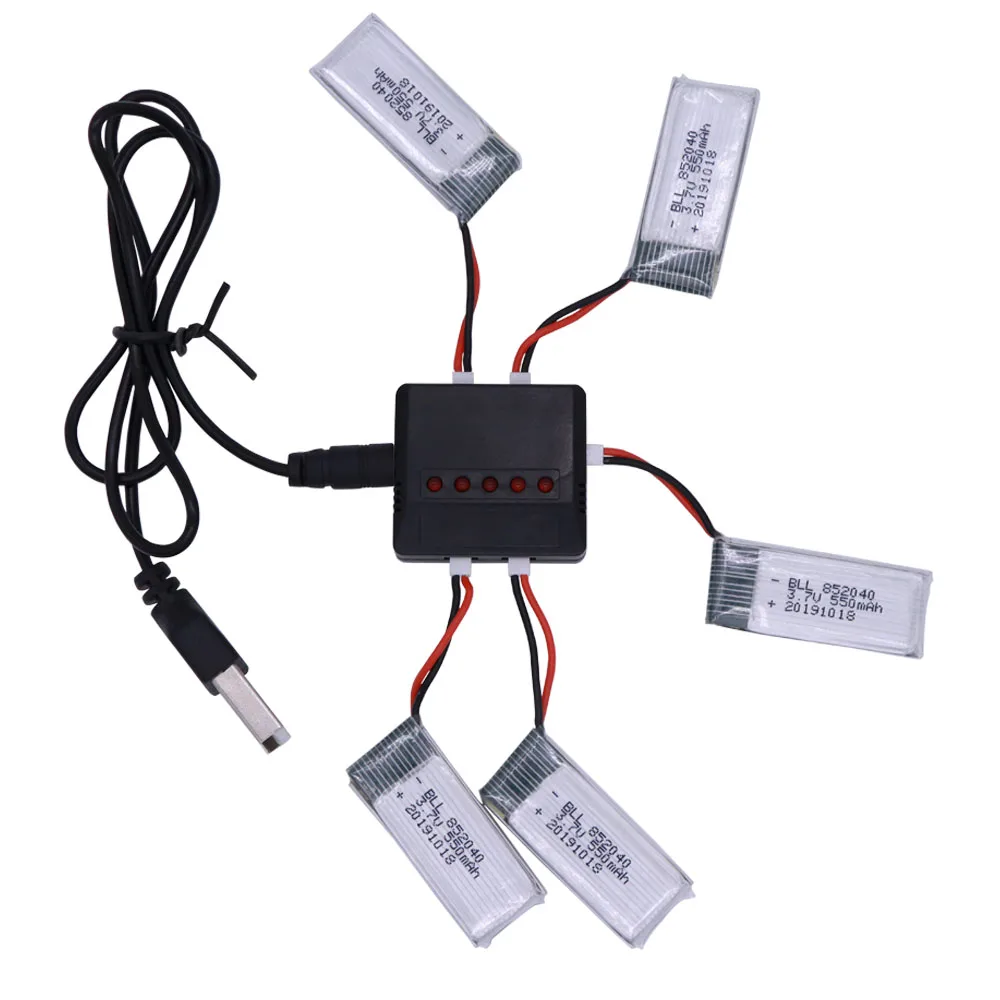 

3,7 V 550 mAh Lipo батарея и usb зарядное устройство для JXD 523 523W H43WH RC Quadcopter Drone 852040 3,7 V 550 mAh Lipo батарея