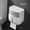 Portable Toilet Paper Holder Plastic Waterproof Paper Dispenser For Toilet Home Storage Box Bathroom Accessories ► Photo 3/6