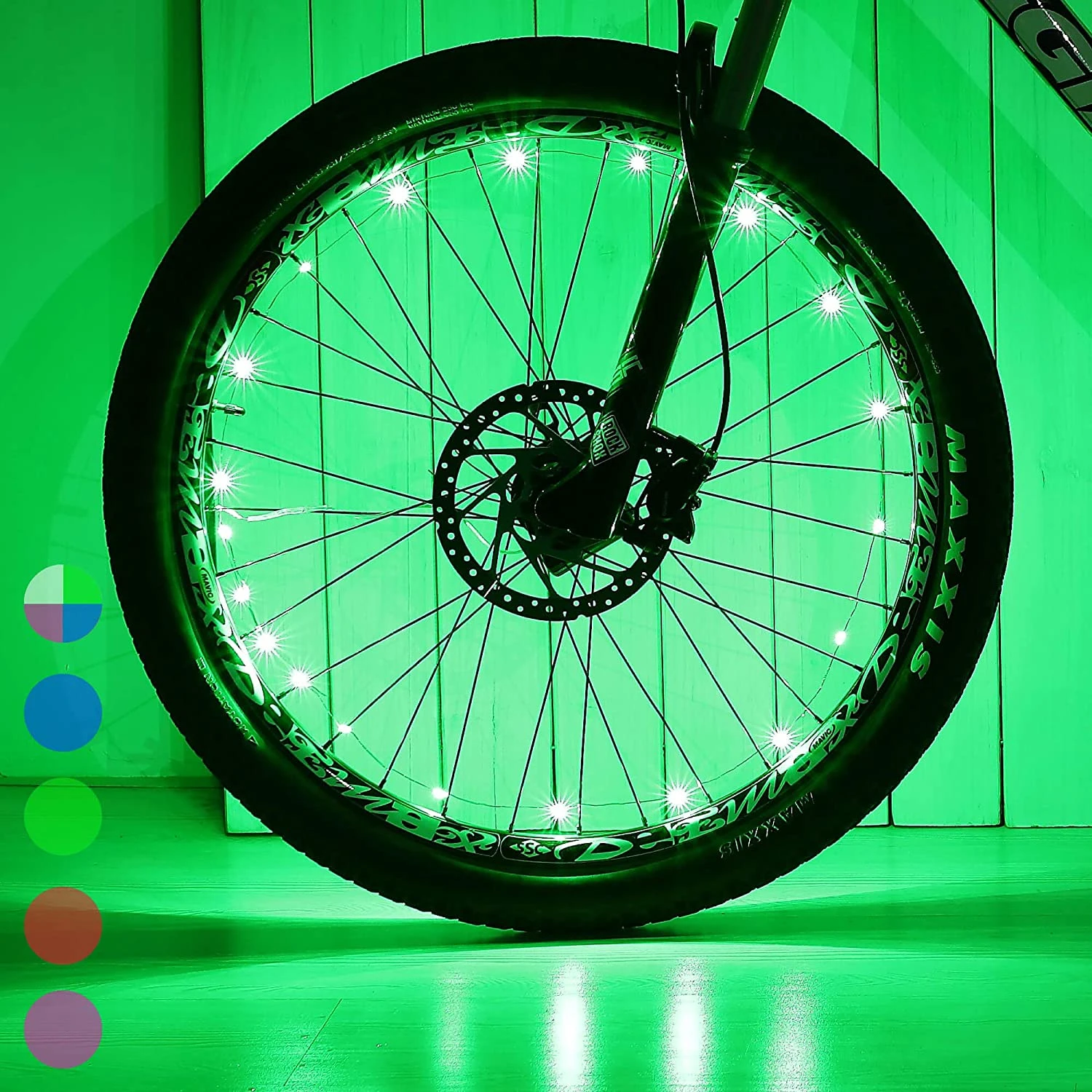 simpático inquilino torre Luces LED para rueda de bicicleta, 1 neumático, las mejores cestas de  Pascua para niños, cesta superior de relleno, juguetes de ejercicio para  niños, fiesta de Bday, diversión al aire libre|Neumáticos| -