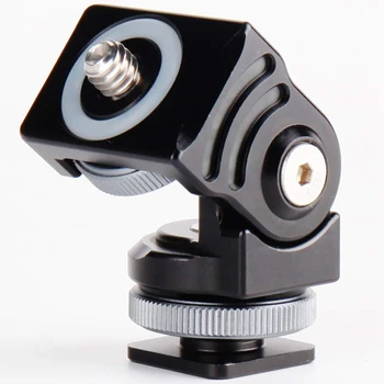 

Hot Shoe Mount Tripod Adapter For Light Stand Panoramic Camera Monitor Holder Mount 360° Rotation For Sony Canon Nikon Dslr Came