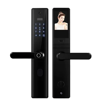 

Fingerprint Lock Automatic Anti-theft Door Visual Fingerprint Lock Monitoring Smart Lock Password Electronic Cat Eye