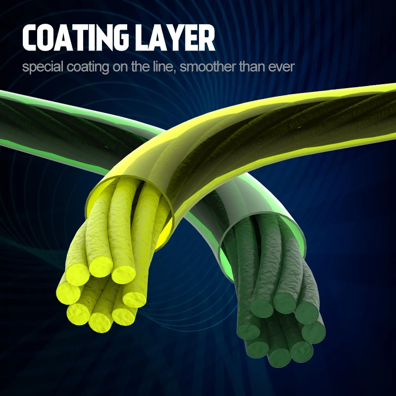 Hunthouse 8 Strand fishing PE lines braid 300m 500m 1000m Braid 8 braided Fishing Line 4 Strands 16 25 35 50LB japan made