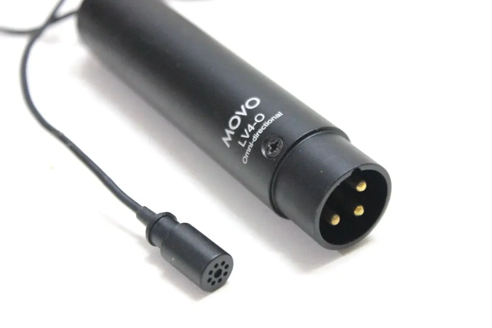 Cardióide para Música Streaming ao Vivo Gravações de Filmagem Phantom Power Lavalier Microfone Podcast Lv4-c Xlr - Image 3