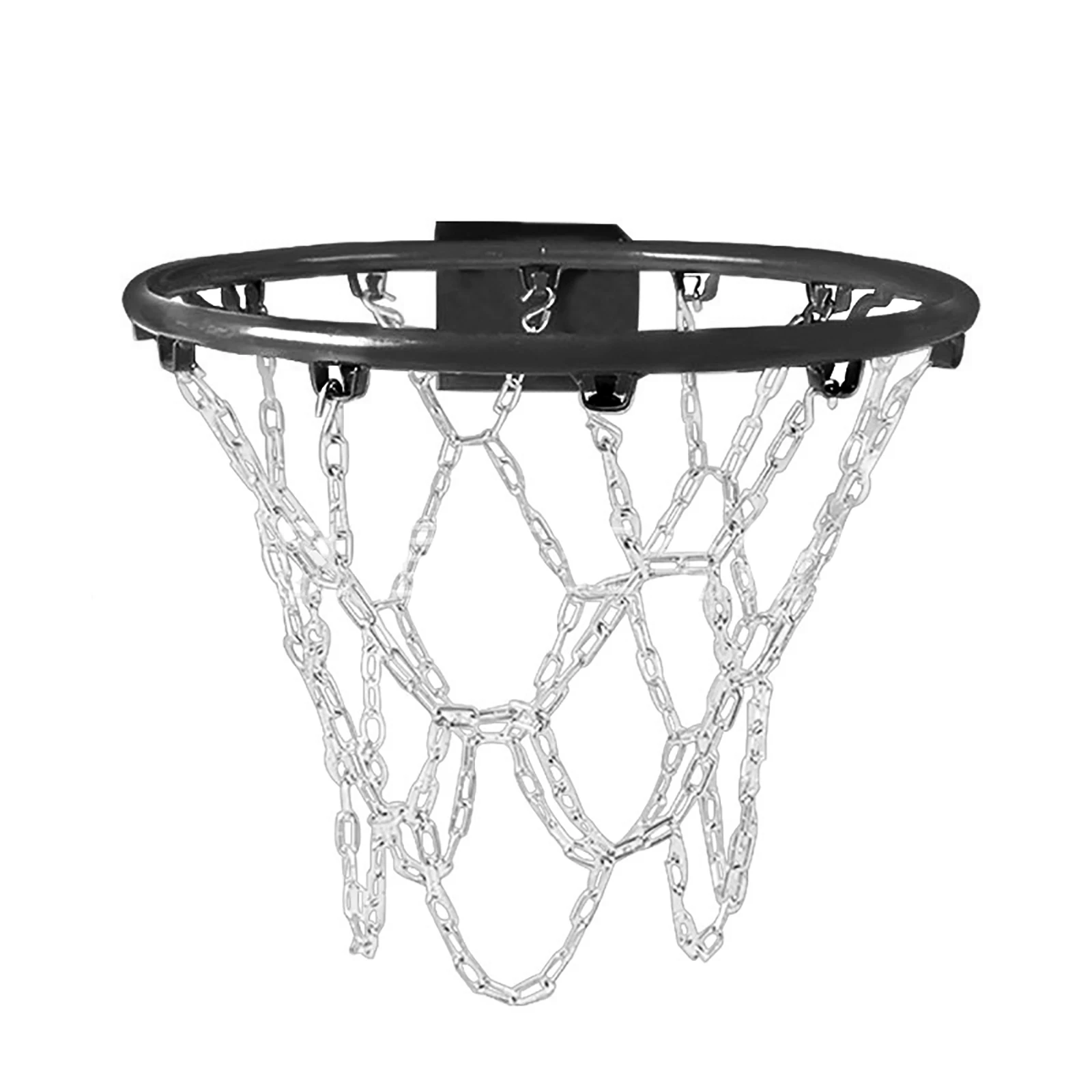 Basketball Net Steel Chain Thickened Durable Metal Outdoor Basketball
