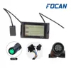 FOCAN-medidor de pantalla LCD para patinete eléctrico, 24V, 36V, 48V, 60V, 72V, SW900 ► Foto 1/3