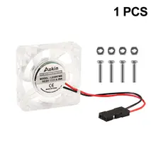 

Cooling Fan Brushless 30x30x7mm 3007 Fan CPU 3.3V 5V Cooling Fan for Raspberry Pi 4 Model B, 3 B+, Pi 3, Pi 2, Pi 1 B+, RetroFla