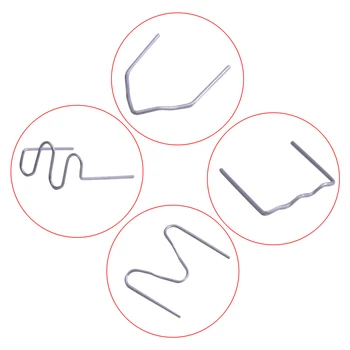 

400pcs Hot Stapler Staple Car Bumper Fender Plastic Welder Tool Repair Kit Universal