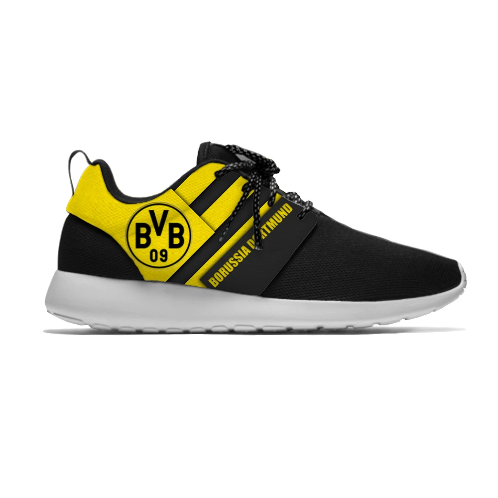 Ontaarden Punt Diagnostiseren Dortmund Sport Shoes Football Club FC Fans Soccer Lightweight Borussia  Breathable Casual Sneakers Men/Women Running Meshy Shoes - AliExpress
