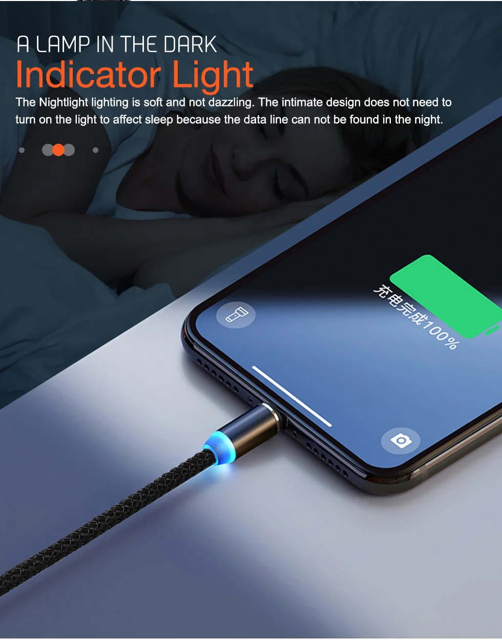 1 м 2 м Магнитный кабель Micro usb type C Быстрая зарядка для iPhone 11 Pro Xs Max XR X 8 Магнитный зарядный провод для Samsung Xiaomi