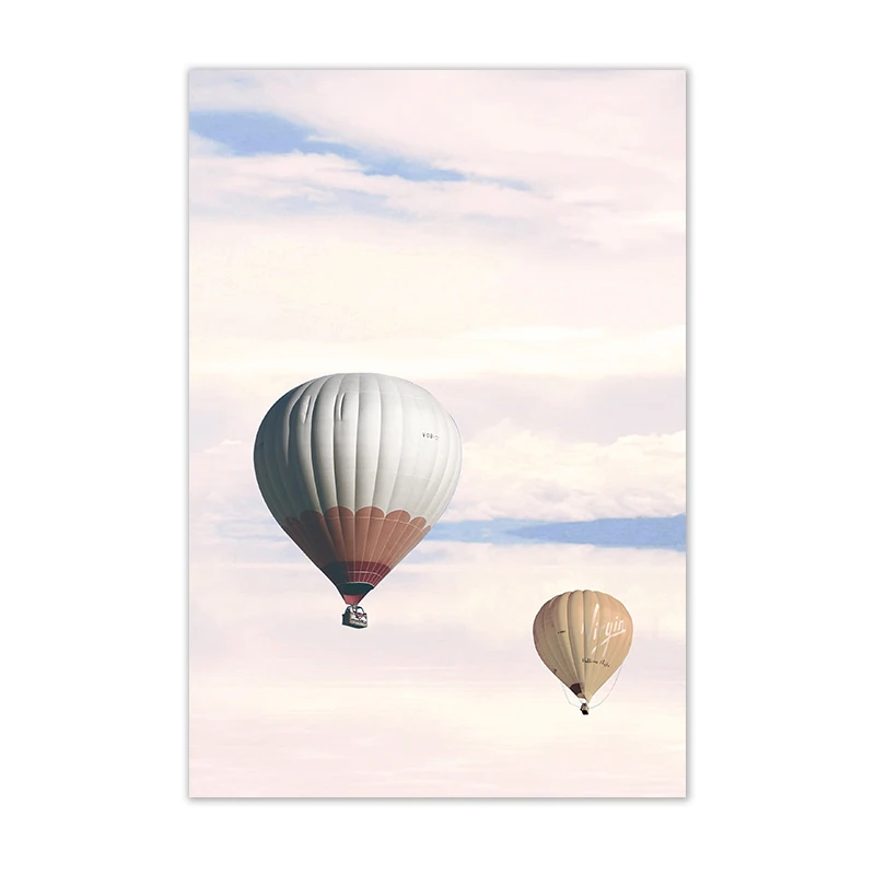 Helium-Hot-Air-Balloon-Pink-Sky-Canvas-Poster-Wall-Art-Landscape-Print-Painting-Decoration-Picture-Scandinavian (4)