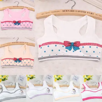 

Kid Girls Underwear Bra Vest Children Underclothes Sport Undies Cami Tank Tops