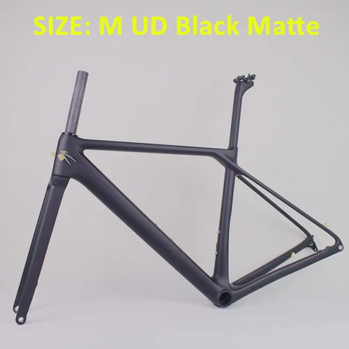 M BBB86 Matte Winowsports новая EPS технология T1000 углеродное плоское крепление карбоновый дисковый тормоз 700C рама для дорожного велосипеда - Цвет: M BBB86 Matte