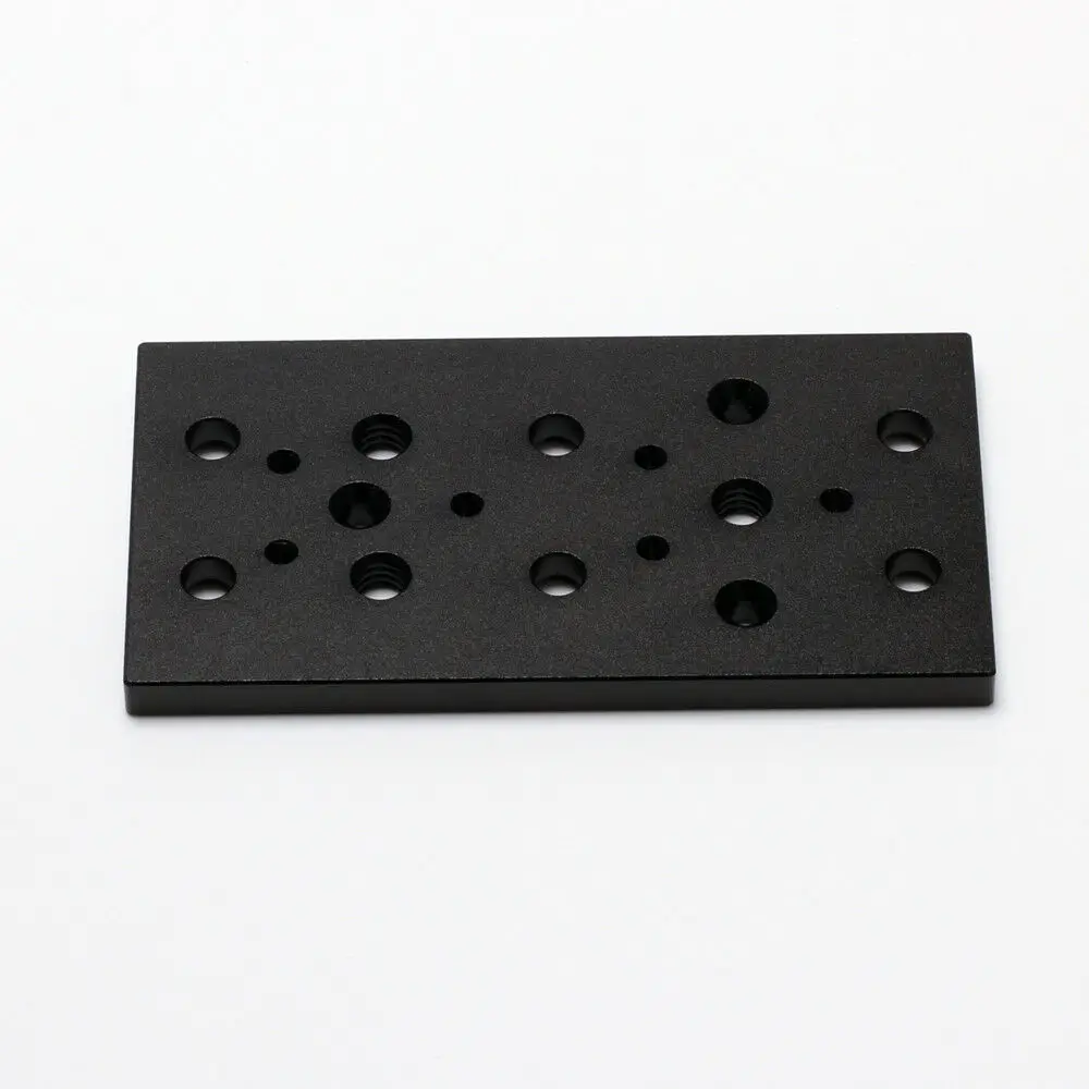 

F550 F970 Battery Mount Plate Mounting Holder Cheese Plate Kit fr Monitor BMCC BMPCC 4K Camera Power Supply Box Station DIY