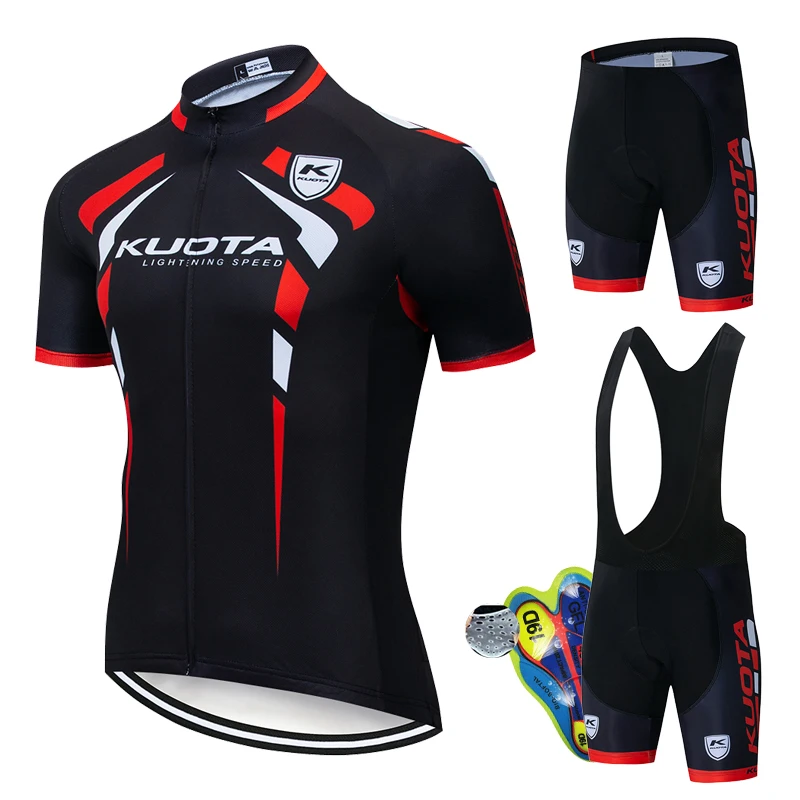 Летние pro велосипедной команды Джерси Набор 2020 KUOTA Maillot Ropa Ciclismo велоспорт одежда MTB